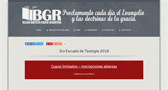 Desktop Screenshot of ibgrpereira.com